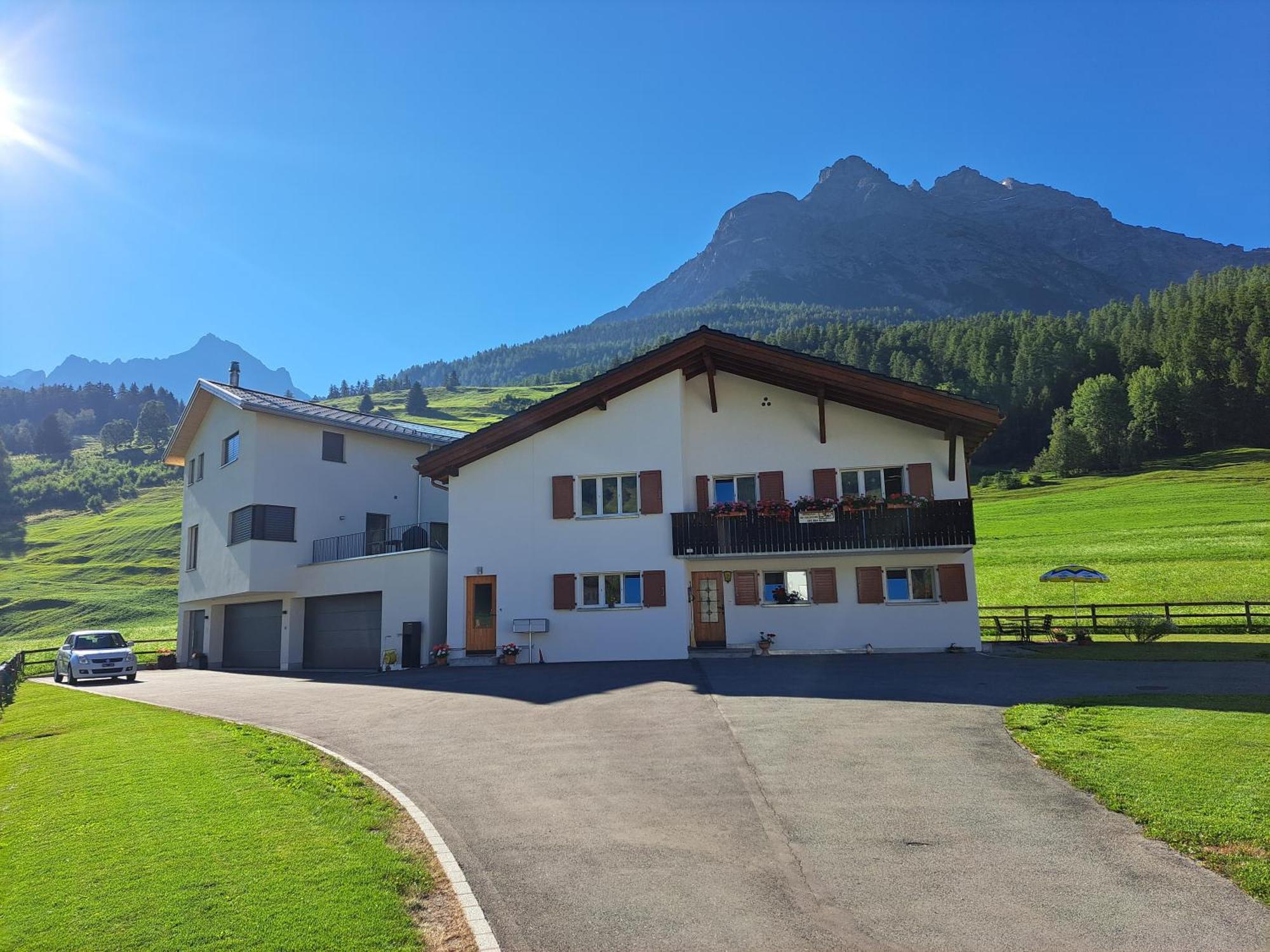 Haus Am See Tarasp Exteriér fotografie
