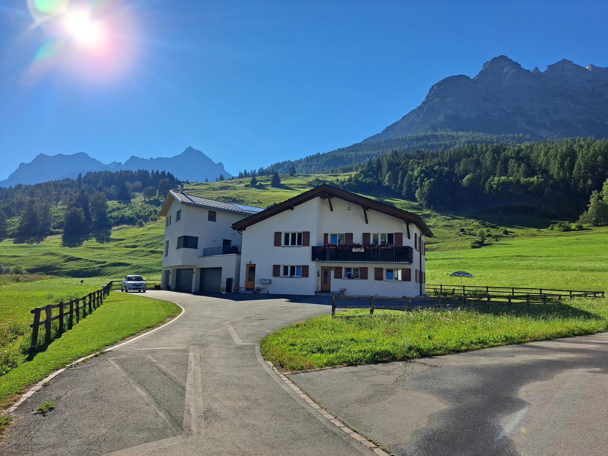Haus Am See Tarasp Exteriér fotografie